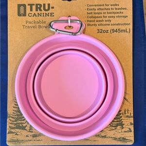 Pet Packable Traveling Dish 32oz